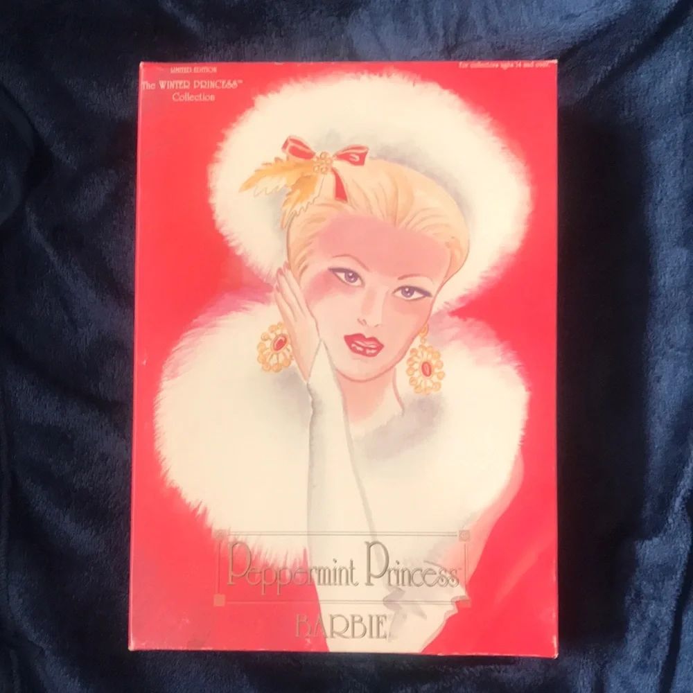 1994 MATTEL PEPPERMINT PRINCESS BARBIE - Picture 2 of 11
